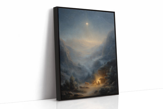 Celestial Beacon Over Mountain Refuge