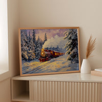 Winter Rails Carry Mountain Dreams