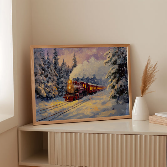 Winter Rails Carry Mountain Dreams
