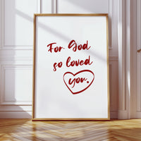 Sacred Letters Paint Crimson Grace