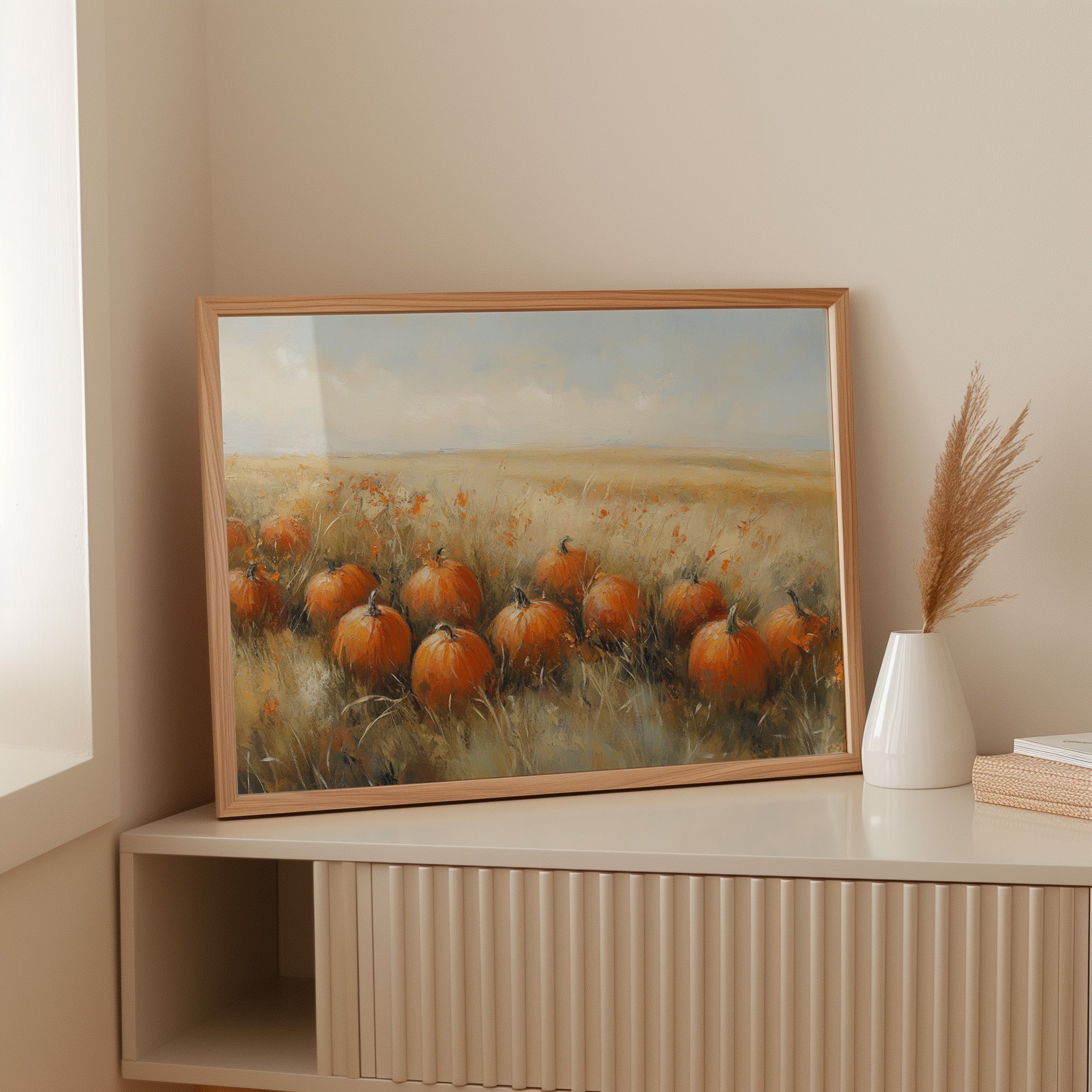 Autumn's Treasures Rest In Golden Fields