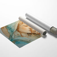 Tender Moments In Aqua Gold