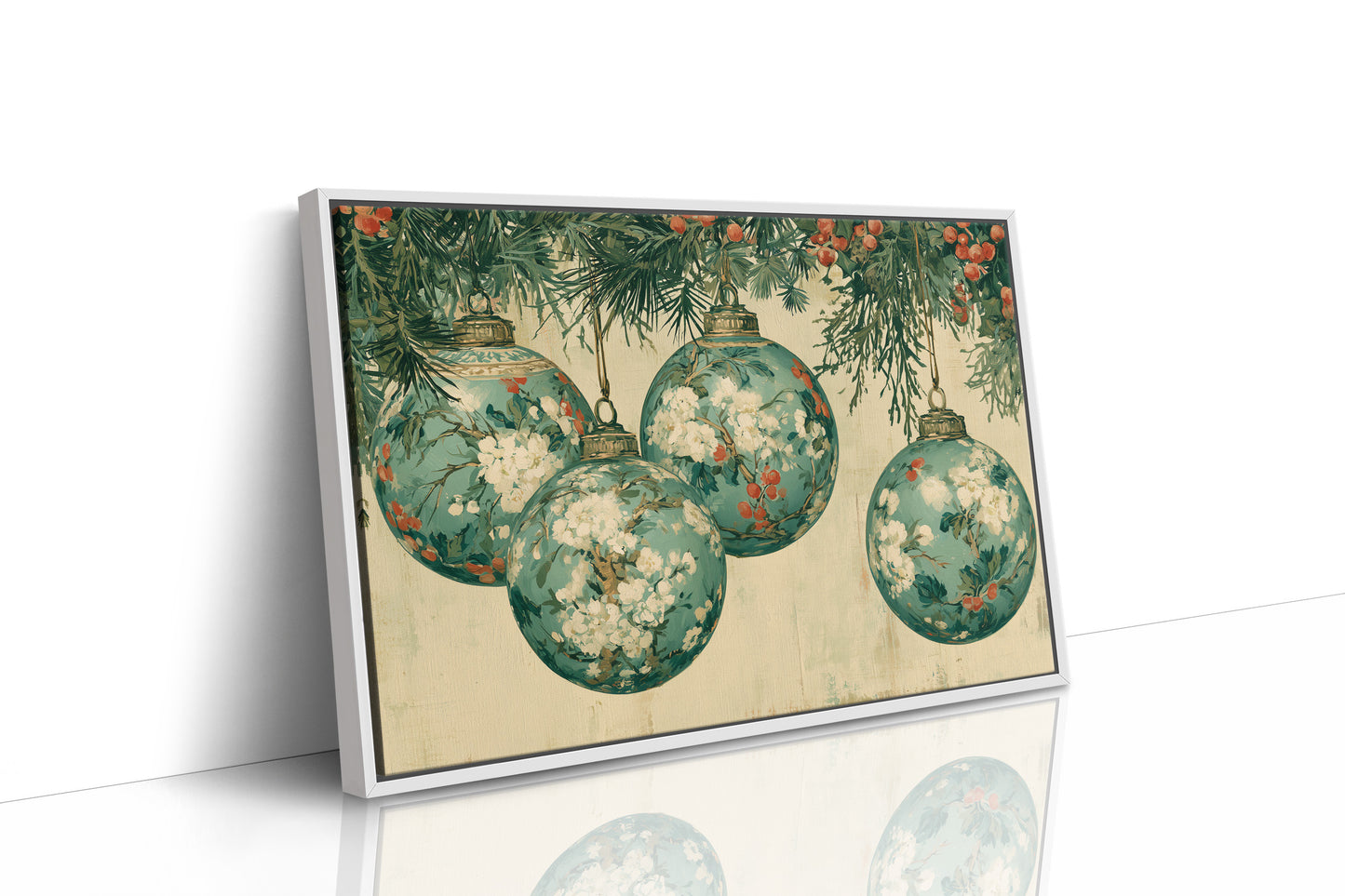 Ornaments, Painted with Blossoms