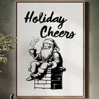 Santa Sips His Midnight Coffee Break