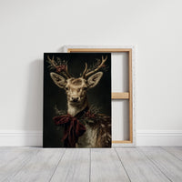 Noble Stag Brings Winter's Grace