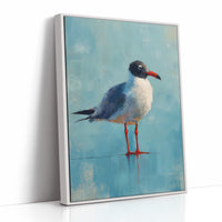 Coastal Bird On Turquoise Shores
