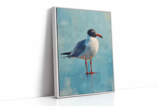 Coastal Bird On Turquoise Shores