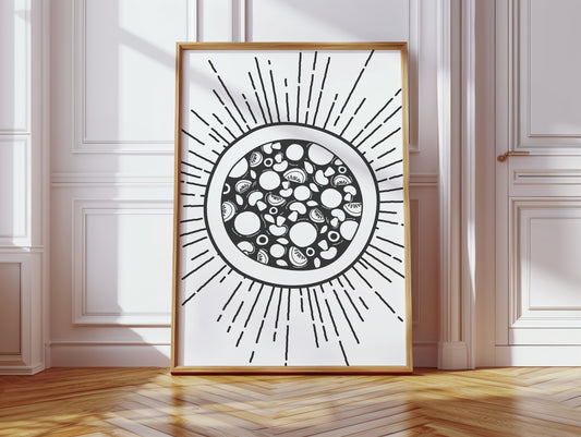 Summer Circles Shine Like Midday Stars