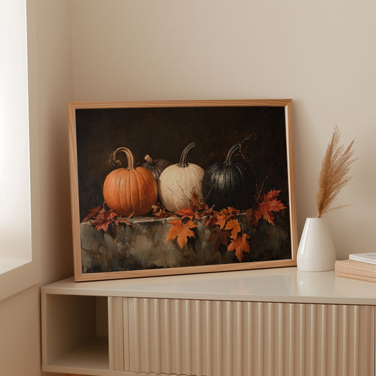 Autumn's Palette On Stone Edge