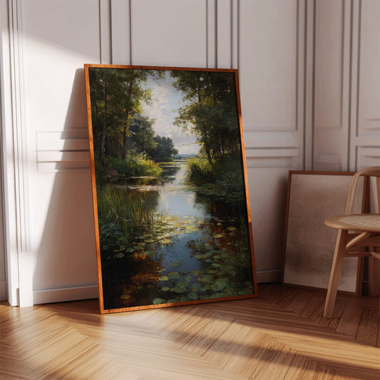 Serenity Along The Water's Edge