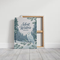 Silent Winter’s Grace: Owl Unimpressed