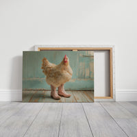 Barnyard Fashionista Struts Her Stuff