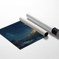 Ancient City Under Celestial Light