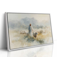 Gentle Shepherd Among Misty Hills