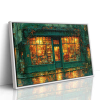 Rainy Night at the Bookshop