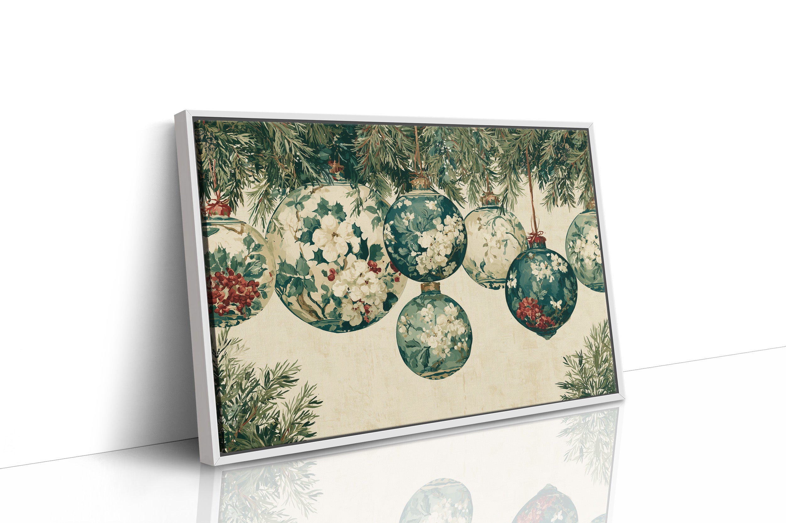 Ornament Cluster, Holly and Bloom