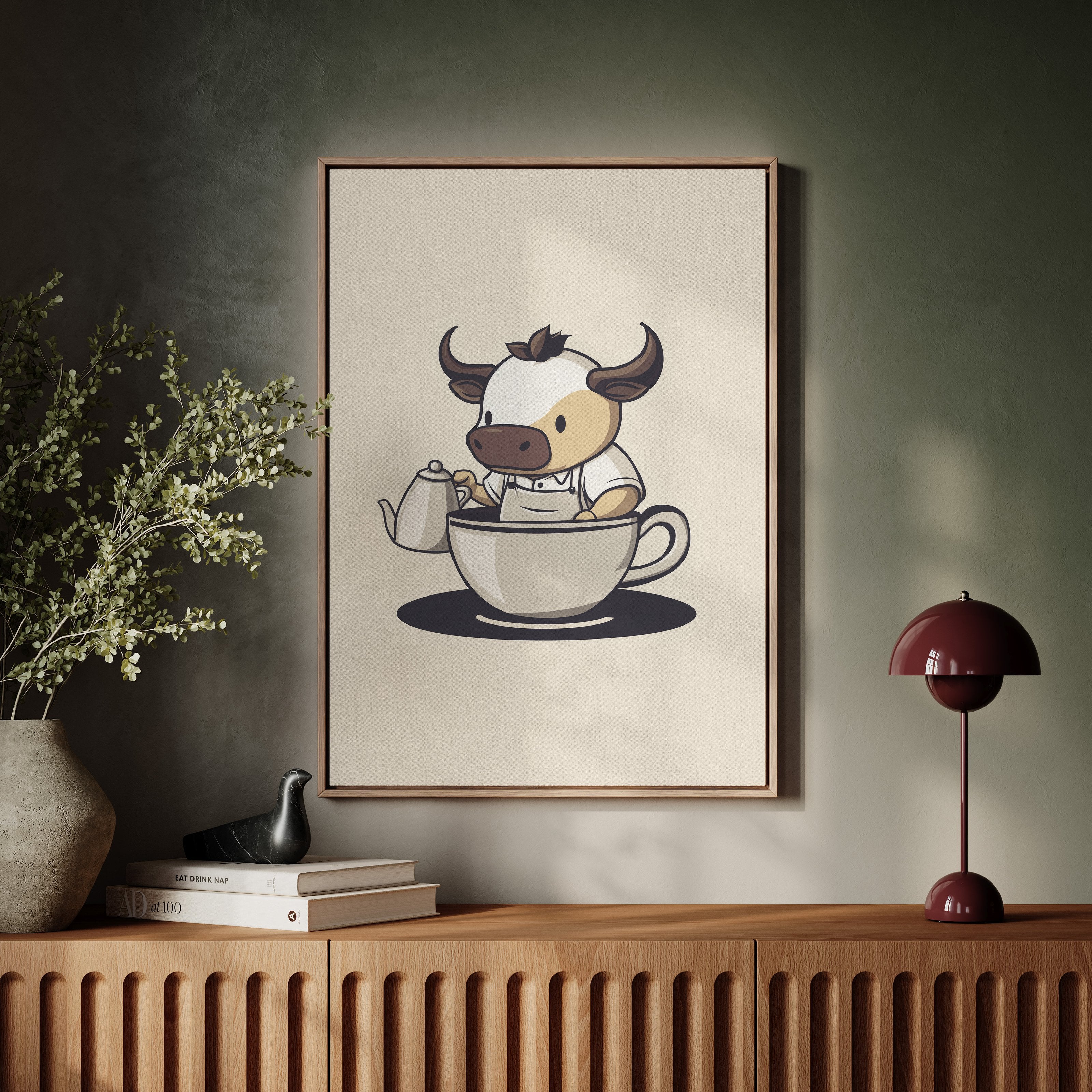 Teacup Barista Makes Morning Magic