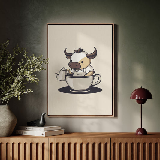 Teacup Barista Makes Morning Magic