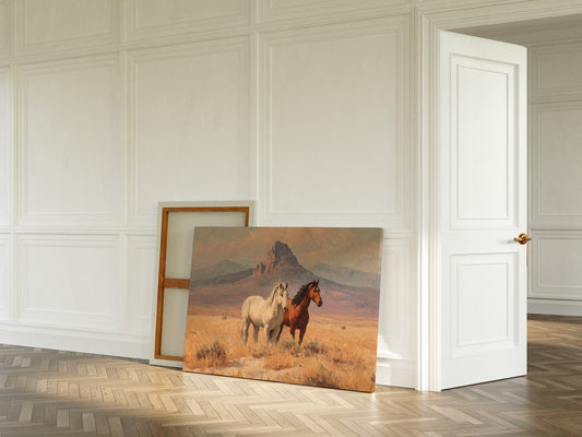 Wild Hearts Beneath Desert Peaks