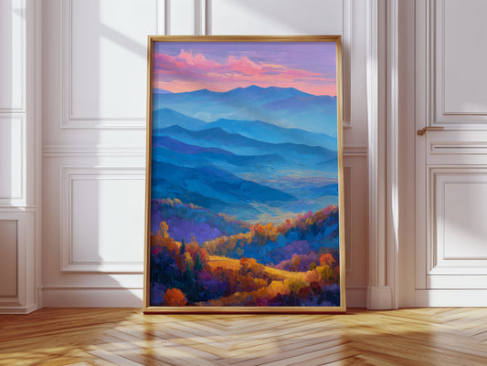 Blue Ridges Paint Autumn's Symphony
