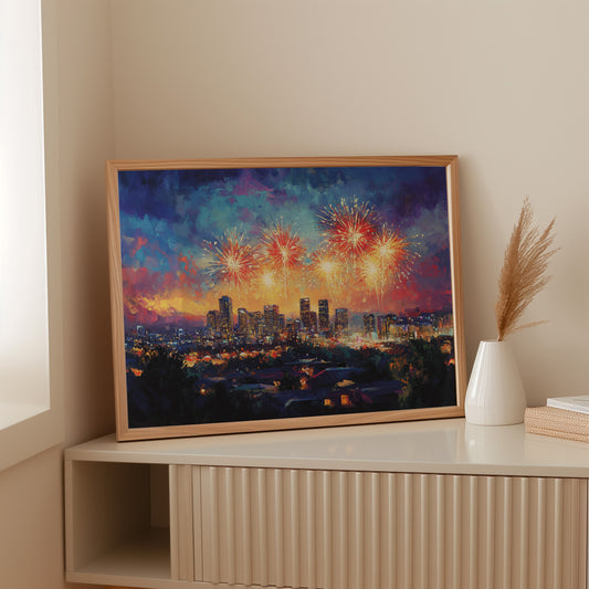 City Lights Dance With Midnight Fire