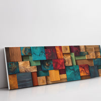 Colorblock Grain Mosaic