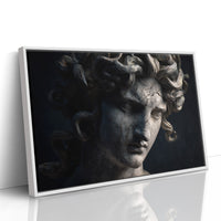 Ancient Faces Among Dusty Tomes