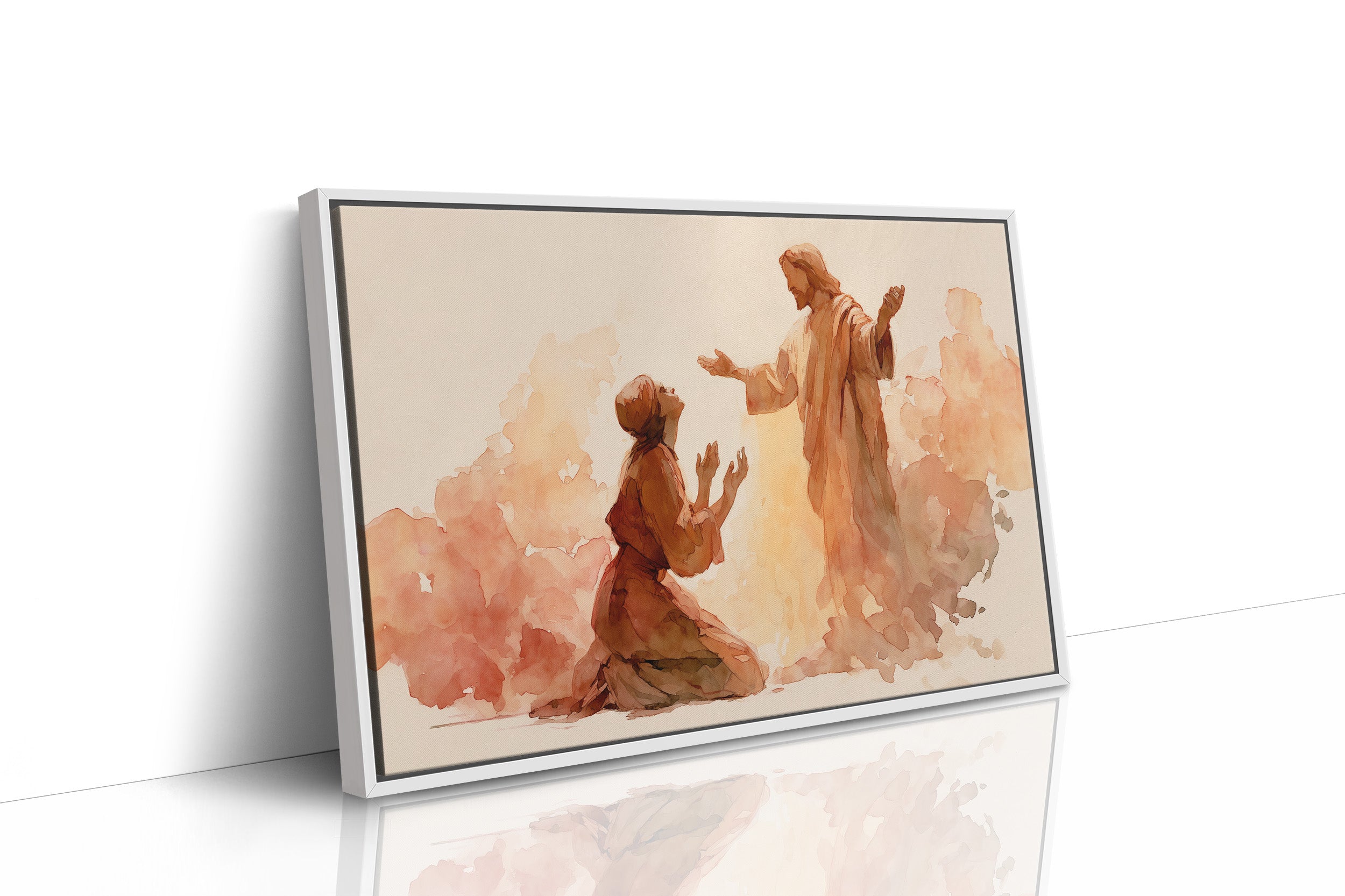 Faith Blooms In Amber Light