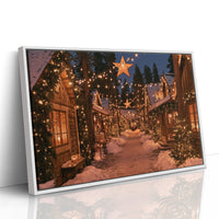 Starlight Over the Snowy Lane