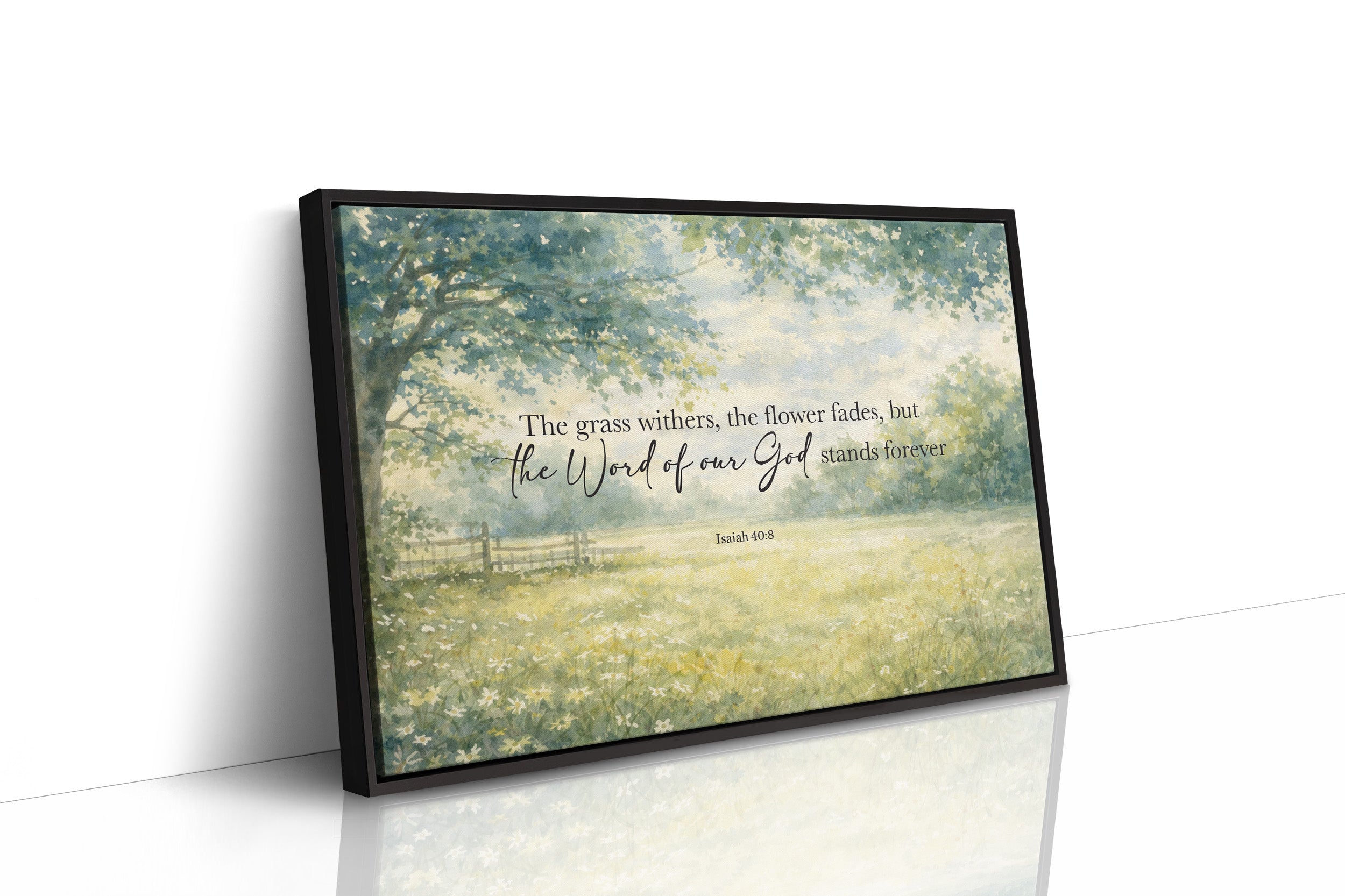 Eternal Promise Through Meadow's Whisper Isaiah 40:8