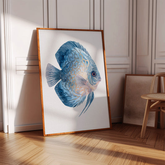 Beneath the Ocean's Brushstrokes