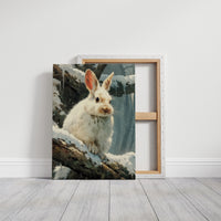Snow Hare Brings Winter Magic