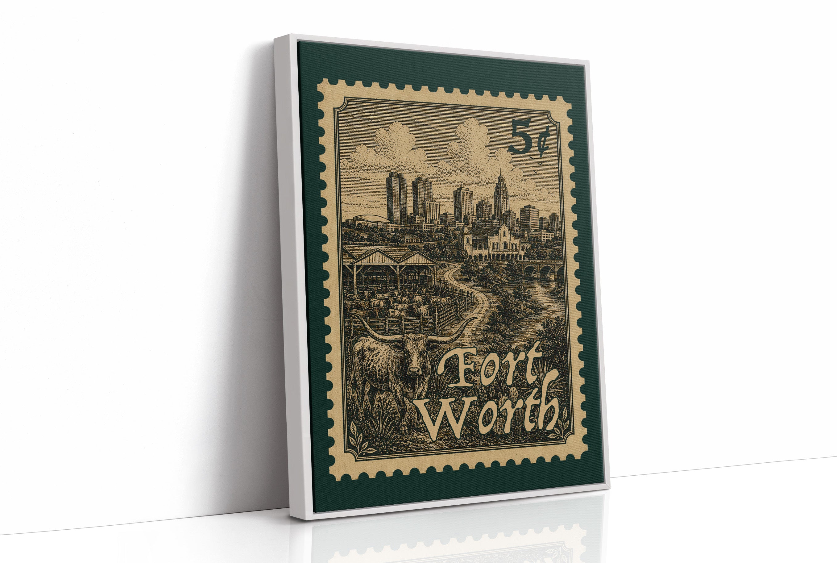 Fort Worth, Longhorn Skyline