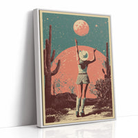 Moonrise Over Desert Dreams