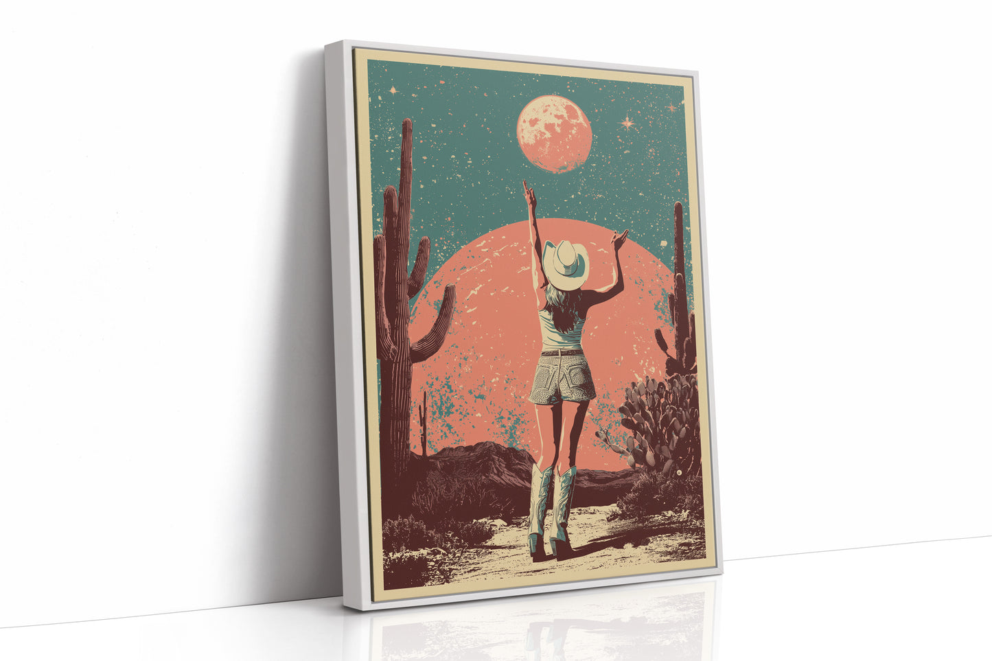 Moonrise Over Desert Dreams