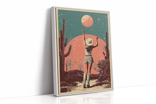 Moonrise Over Desert Dreams