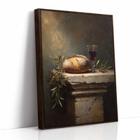 Bread And Wine At Dusk