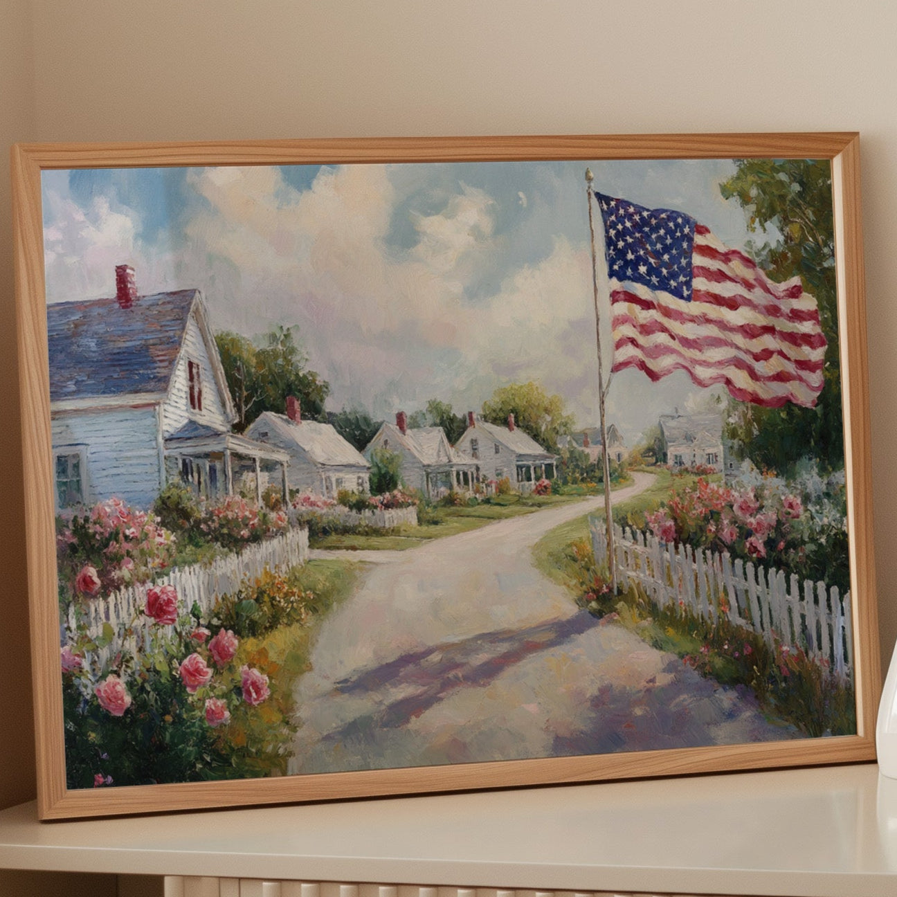 Where Roses Bloom and Flags Wave