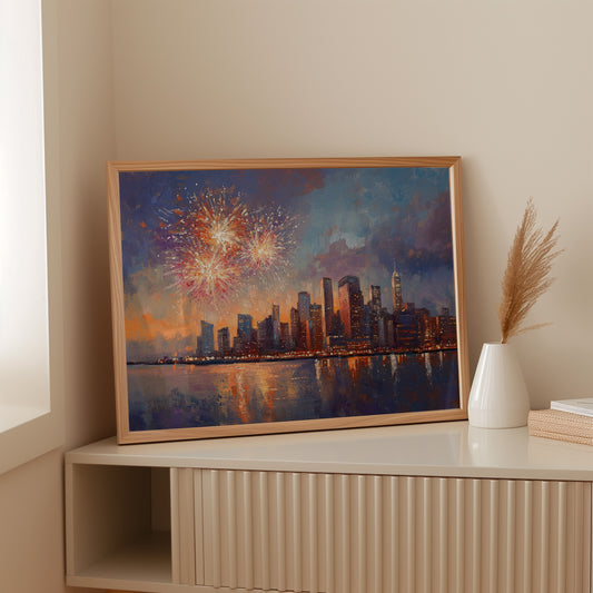 Manhattan's Fireworks Paint Summer Dreams
