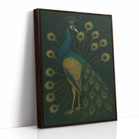Regal Silence of the Golden Peacock