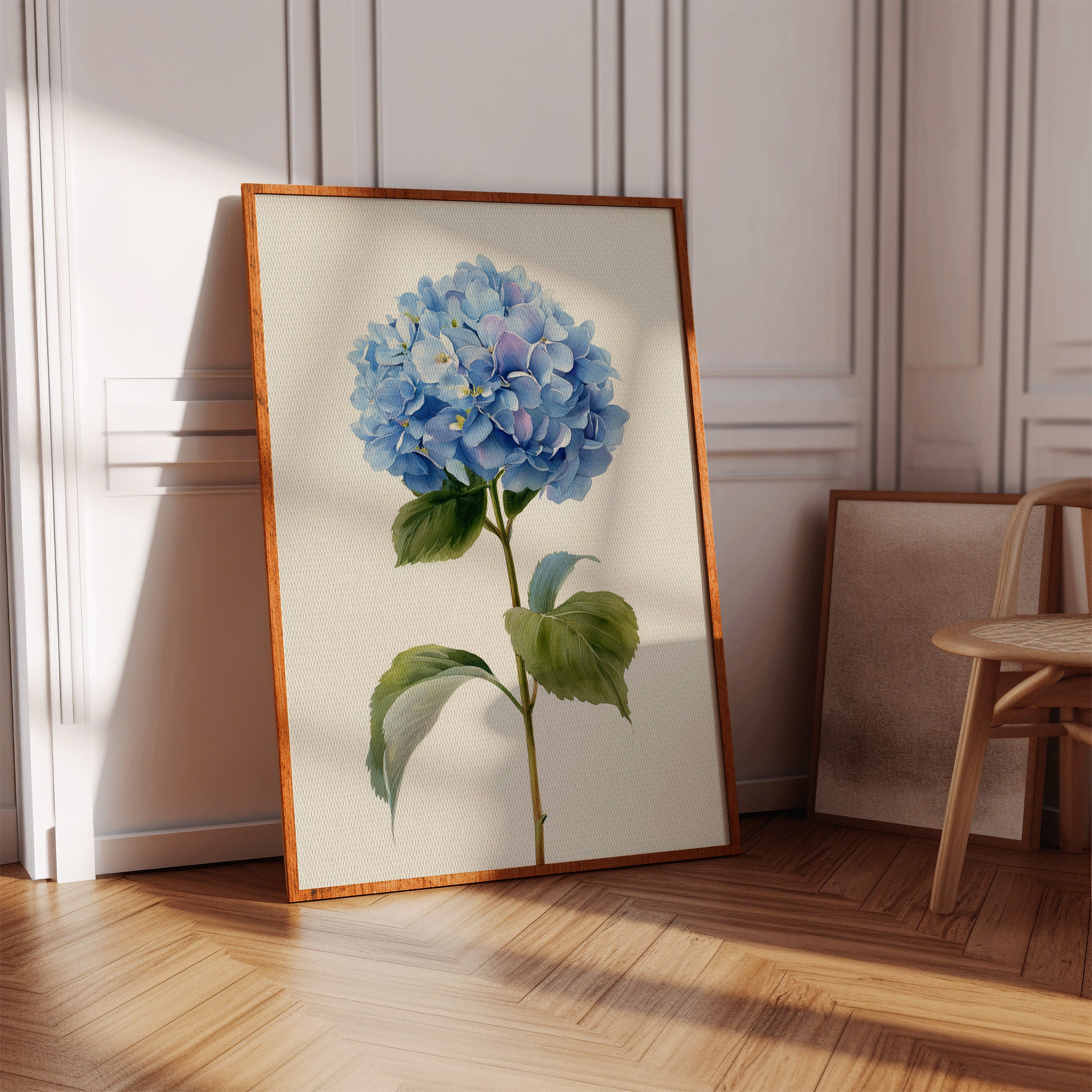 Beneath A Sky of Blue Petals