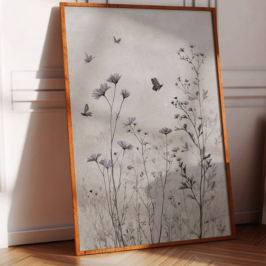 Fluttering Through Silent Meadows