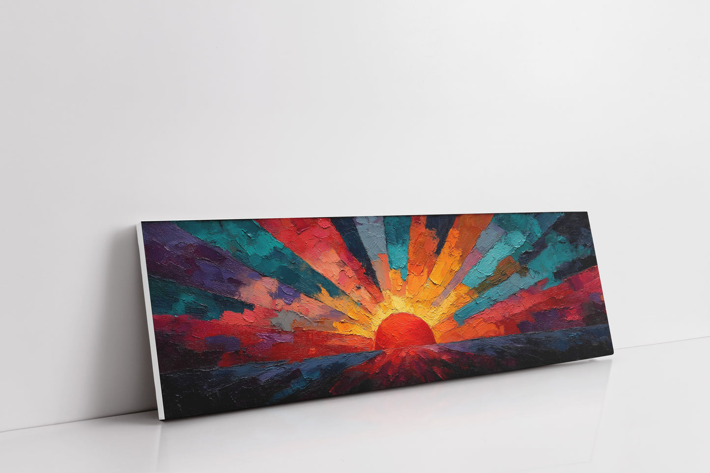Sunburst in Painted Fire