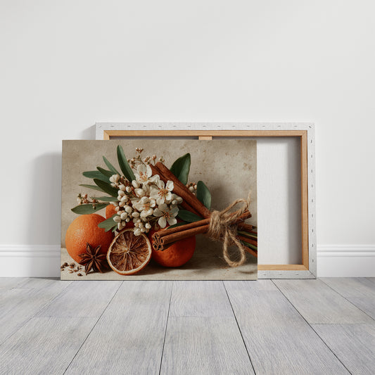 Cinnamon Sticks and Orange Blossom