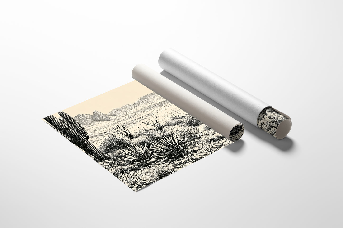 Sonoran Basin in Ink