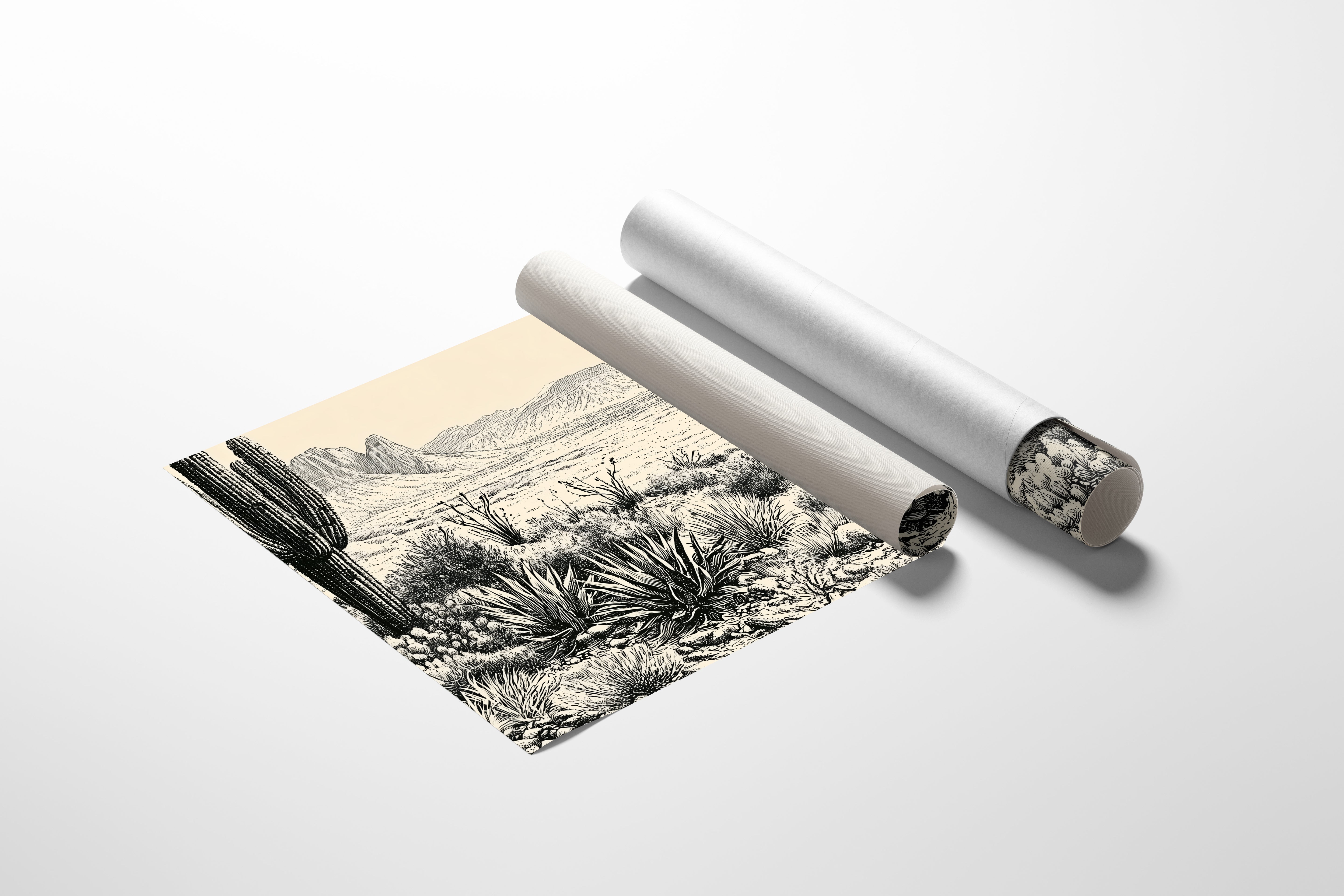 Sonoran Basin in Ink