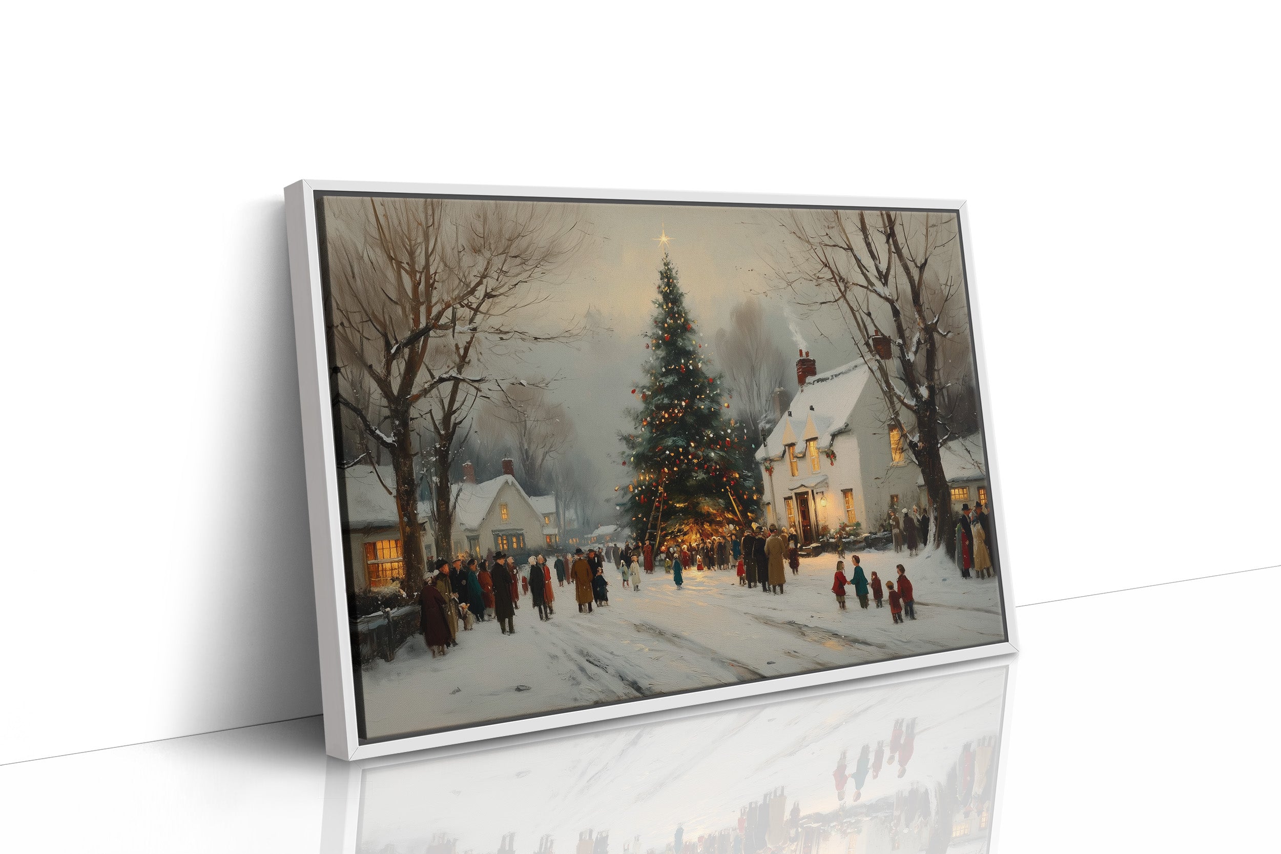 Village Square Glows With Winter Magic