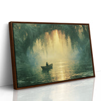 Angler in the Amber Light