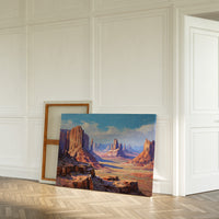 Monoliths Dance Under Desert Light