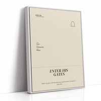 Enter His Gates